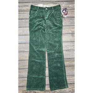 Vintage Paul And Joe Corduroy Pant Womens Sz 5 Green NWT 2006 Target Y2K